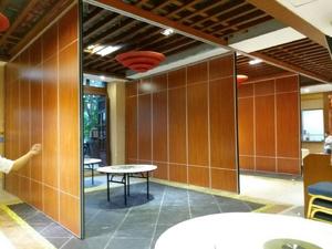 Aluminum sliding partition wall office movable partition sliding wall